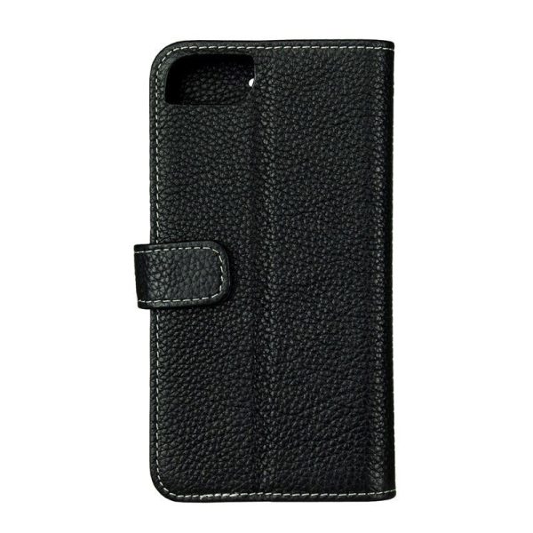 iPhone SE (2022   2020)   8   7   6s   6 GEAR ONSALA Wallet Ægte Læder Cover Sort Hot on Sale