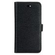 iPhone SE (2022   2020)   8   7   6s   6 GEAR ONSALA Wallet Ægte Læder Cover Sort Hot on Sale