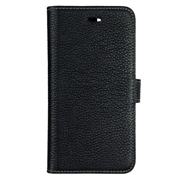 iPhone SE (2022   2020)   8   7   6s   6 GEAR ONSALA Wallet Ægte Læder Cover Sort Hot on Sale