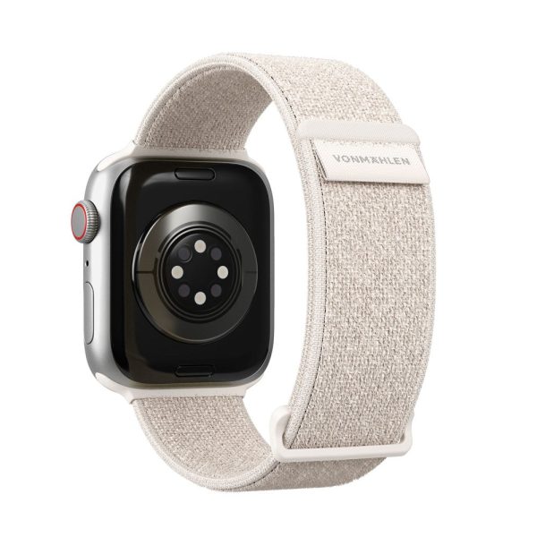 Apple Watch (38 40 SE 41 42mm) Vonmählen Fitness Loop 2 Nylon Rem - Grå For Cheap