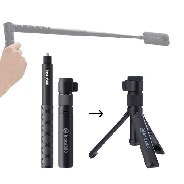 Insta360 Bullet Time Bundle Selfie Stang og Tripod til Actionkamera - Sort Discount