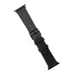 Apple Watch (42 44 SE 45 46 49mm) Fixed Ægte Læder Rem - Sort Online now