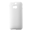 HTC One M8 M8s Plast Cover Hvid Cheap