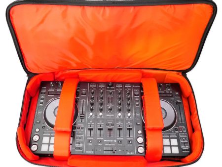 Rockville RDJB20 DJ Controller Travel Bag Carry Case For Numark N4 NS6 NS6II Online now