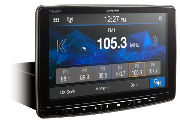 Alpine Media Bluetooth Receiver w  CarPlay For 1995-05 Mitsubishi Eclipse For Sale