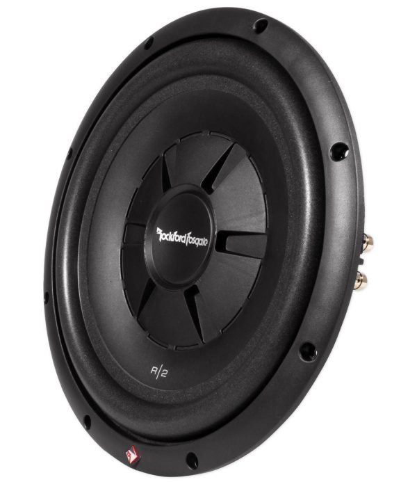 Rockford Fosgate R2SD2-12 12  Shallow Car Audio Subwoofer+Slim Sub Box Enclosure Fashion