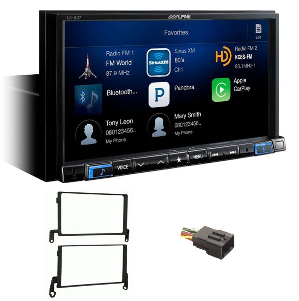 Alpine 7  Digital Media Receiver CarPlay XM Ready For 2004 Ford F-150 Heritage Online now