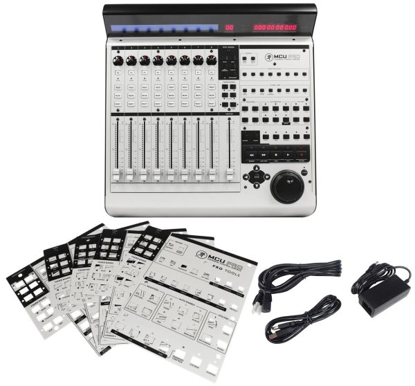 Mackie MCU Pro 8-ch. DAW Controller w  USB MIDI MCUPRO+Monitors+Sub+Stands+Pads Fashion