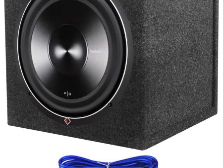 Rockford Fosgate P3D2-12 Punch 12  1200 Watt DVC Car Subwoofer +Sealed Sub Box Discount