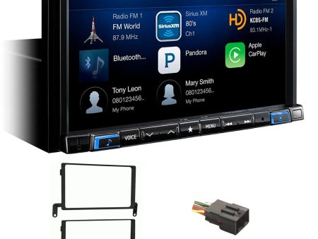 Alpine 7  Digital Media Receiver CarPlay XM Ready For 1999-2003 Ford F-150 Hot on Sale