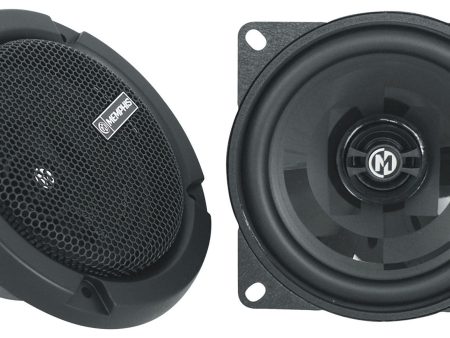 Pair Memphis Audio PRXP4 4  40 Watt 2-Way Car Speakers w Pivot Tweeters For Discount