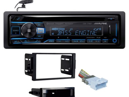 ALPINE Bluetooth CD Player USB AUX SiriusXM For 2004-05 Saturn All-Models For Sale