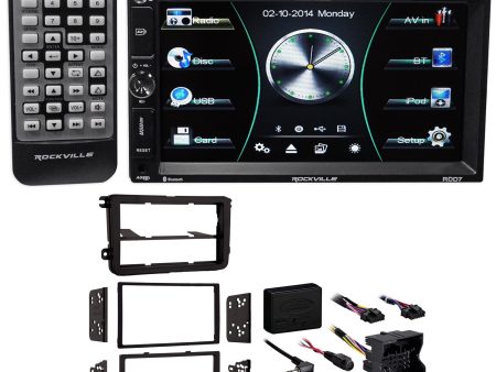 DVD iPhone Bluetooth Android Receiver Stereo Radio For 2016 Volkswagen Jetta VW Cheap