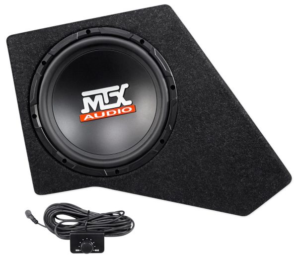 10  MTX Subwoofer+Box+4 Speakers+Amp for 2007-16 JEEP WRANGLER JK 4-DOOR Powered Hot on Sale