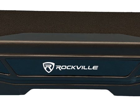 Rockville REC146 Dual 12  Sealed Subwoofer Box For 2007-2018 GMC Chevy Crew Cab Sale