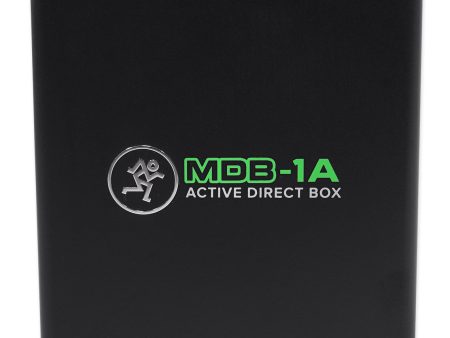 Mackie MDB-1A Active Direct Box DI Box Sale