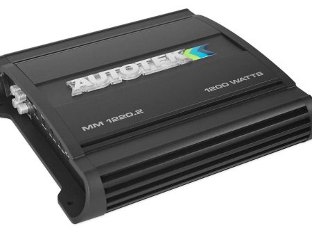 Autotek MM1220.2 1200 Watt 2 1 Channel Car Amplifier Stereo Amp with 35A fuse Online Sale