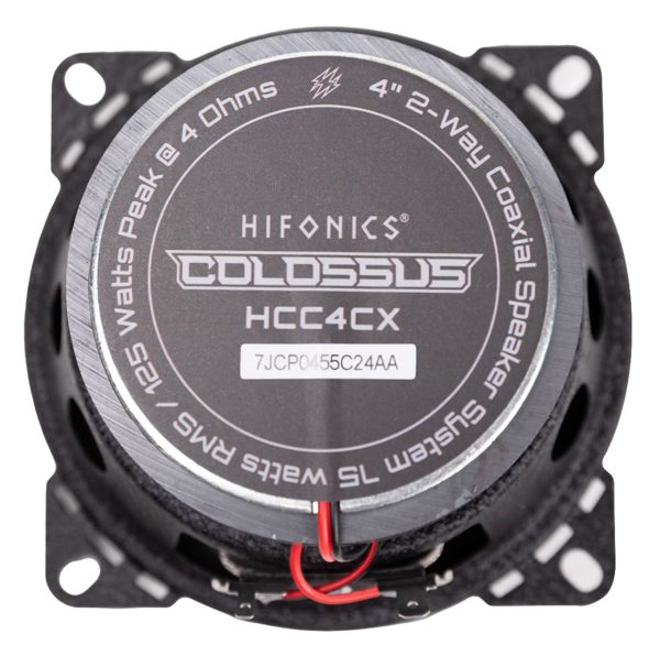 Pair Hifonics HCC4CX 4  75 Watt 2-Way Coaxial Car Audio Speakers Online now