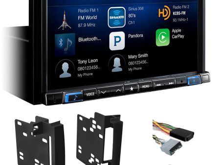 Alpine 7  Media Receiver CarPlay XM Ready For 2008-2009 Jeep Grand Cherokee For Discount