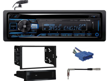 ALPINE Bluetooth CD Player USB AUX SiriusXM For 98-01 Oldsmobile Intrigue For Sale