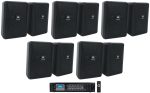 (10) JBL Control 23-1 Black 3  Indoor Outdoor 70v Commercial Wall Speakers + Amp Hot on Sale