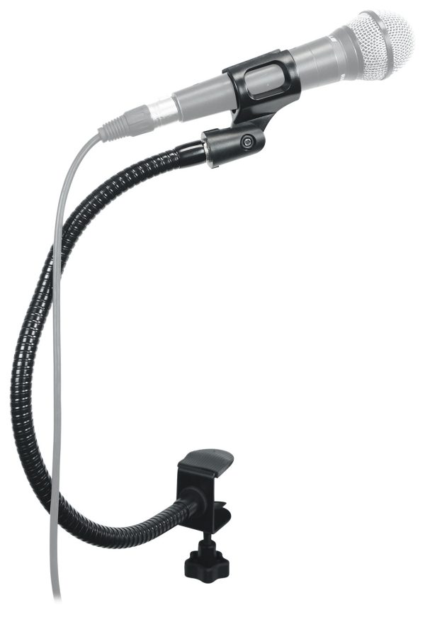 Rockville GN20 20  DJ Gooseneck Microphone Stand, Clamps to Any Table or Stand For Discount