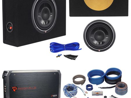 Rockford Fosgate P3SD4-10 10  600 Watt Car Subwoofer+Slim Box+5-Ch. Amp+Wire Kit on Sale