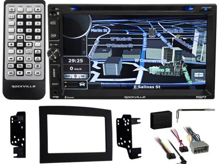 Navigation DVD iPhone Bluetooth Receiver Radio For 2006-2009 Dodge Ram 2500 3500 For Sale