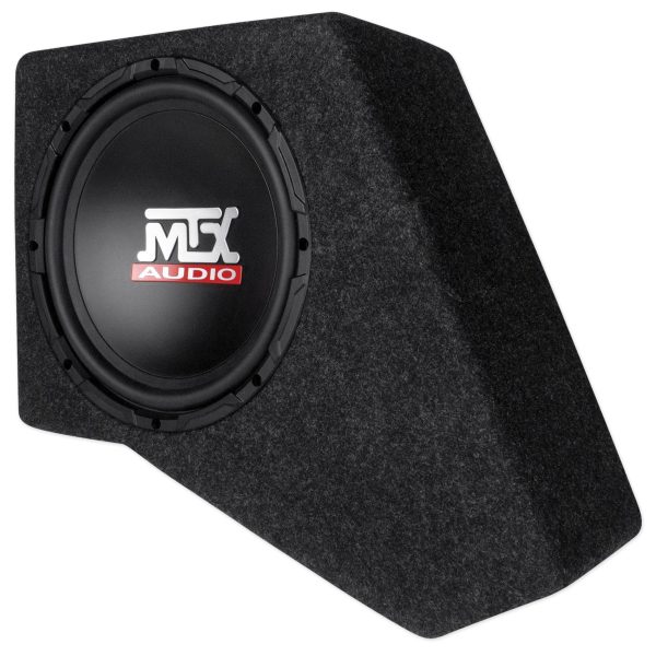 10  MTX Subwoofer+Box+4 Speakers+Amp for 2007-16 JEEP WRANGLER JK 4-DOOR Powered Hot on Sale