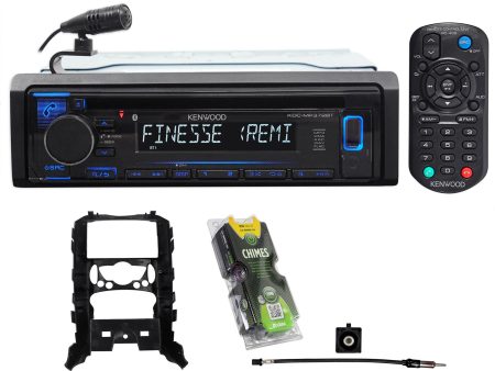 Kenwood 1-Din CD Receiver w Bluetooth iPhone Android For 07-10 Mini Cooper Online Sale