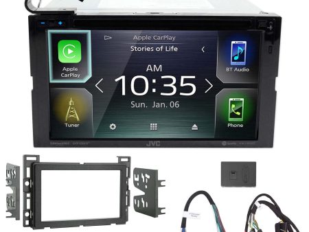 JVC 6.8  DVD Car Monitor Bluetooth Carplay Receiver For 2007-09 Saturn SKY Hot on Sale