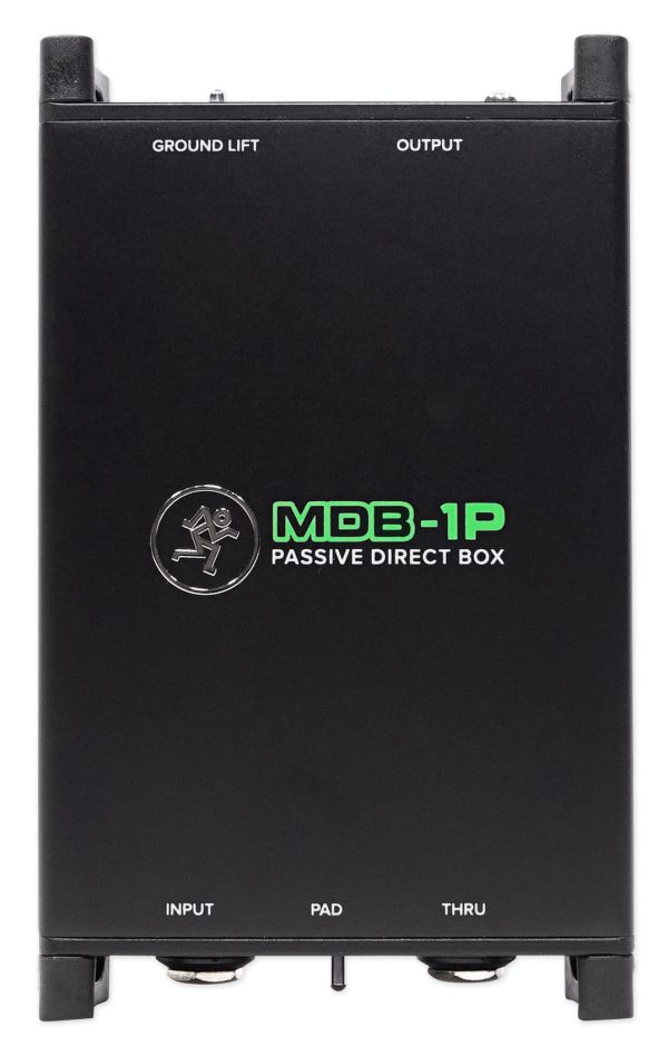 Mackie MDB-1P Passive Direct Box DI Box Supply