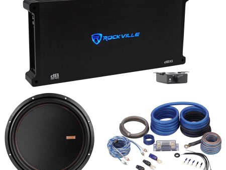 Memphis Audio MOJO 615D4 15  4400w Competition Car Subwoofer+Amplifier+Amp Kit For Cheap