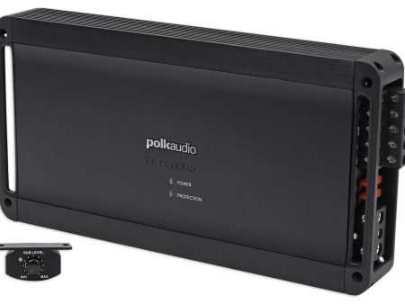 Polk Audio PAD5000.5 5-Channel 900w RMS 2-Ohm Car Audio Amplifier Amp PA D5000.5 Online Sale