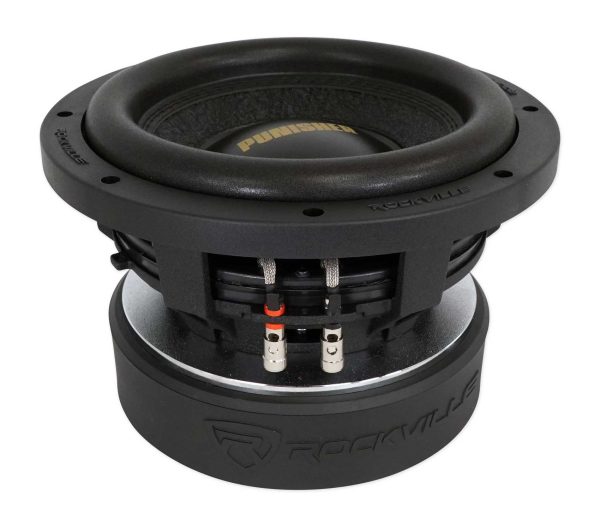 Rockville Punisher 10D2 10  4800w Competition Car Audio Subwoofer Dual 2-Ohm Sub Online Hot Sale