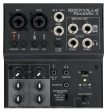 Rockville RockMix 4 Channel Mic Instrument Pro Recording Mixer+USB Interface EQ Online