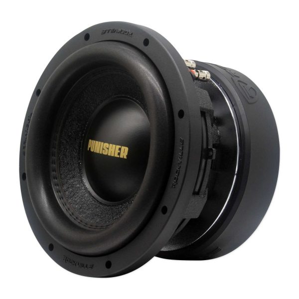 Rockville Punisher 10D2 10  4800w Competition Car Audio Subwoofer Dual 2-Ohm Sub Online Hot Sale