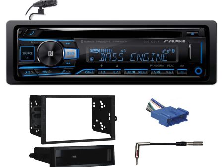 ALPINE Bluetooth CD Player USB AUX SiriusXM For 1996-99 Oldsmobile LSS Online Hot Sale