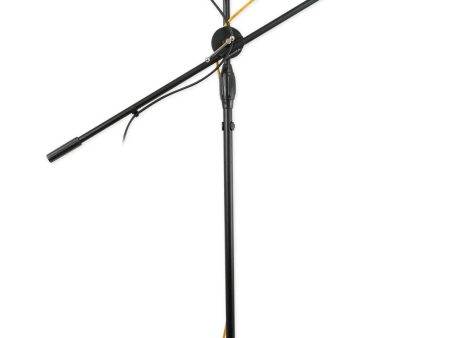 Rockville GIGSTAND DUAL Microphone Stand with (2) Mic Clips and Detachable Boom Sale