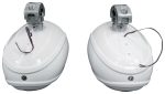 Pair Memphis Audio MXA82TW 8  Marine Wakeboard Tower Speakers LED+Swivel White Online