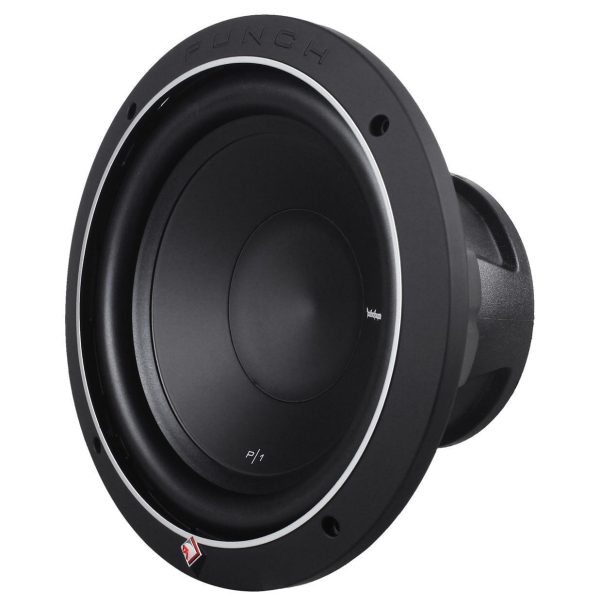 Rockford Fosgate Punch P1S2-10 P1S210 10  500 Watt 2-Ohm Car Subwoofer+Sub Box Fashion