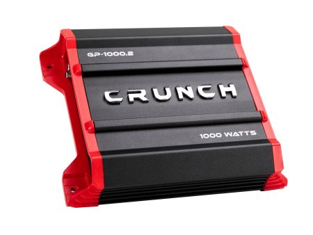 Crunch GP-1000.2 Ground Pounder 1000 Watt 2-Channel Amplifier Car Stereo Amp For Cheap