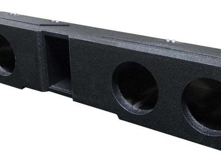 Rockville REC130 Quad 6.5  Subwoofer Enclosure Box For Chevy 2007-2020 Crew Cab For Cheap