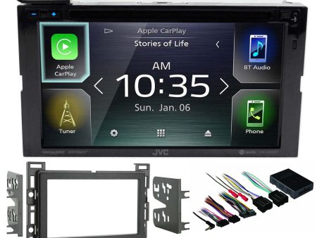 JVC 6.8  DVD Car Monitor Bluetooth Carplay Receiver For 2007-09 Saturn Aura Fashion