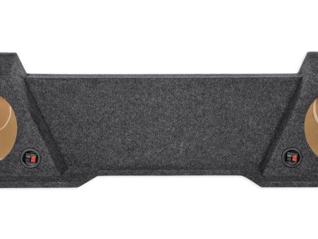 Downfire Dual 10 inches Subwoofer Sub Box Enclosure for 2007-2013 GMC Chevy Xcab Fashion