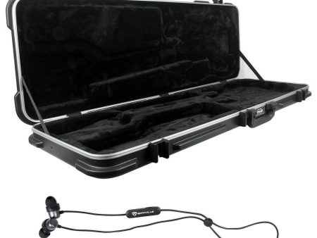 SKB 1SKB-44 Electric Bass Guitar Hard-Shell Case+Free Bluetooth EarBuds Hot on Sale