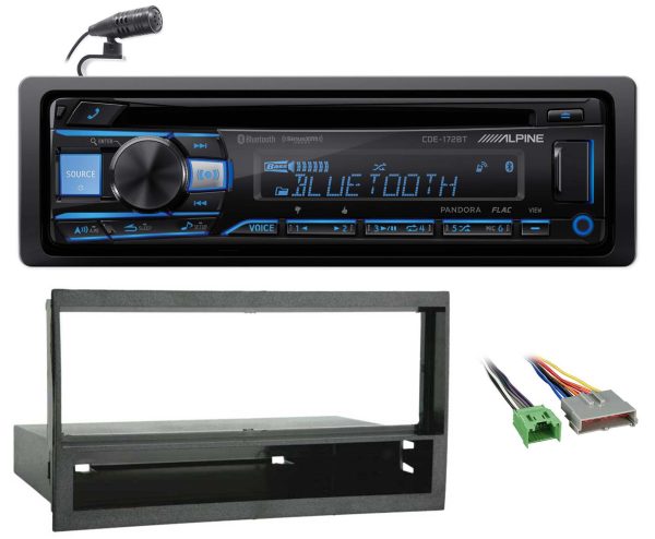 ALPINE Bluetooth CD Receiver USB AUX SiriusXM For 1998 Ford F-250 For Cheap