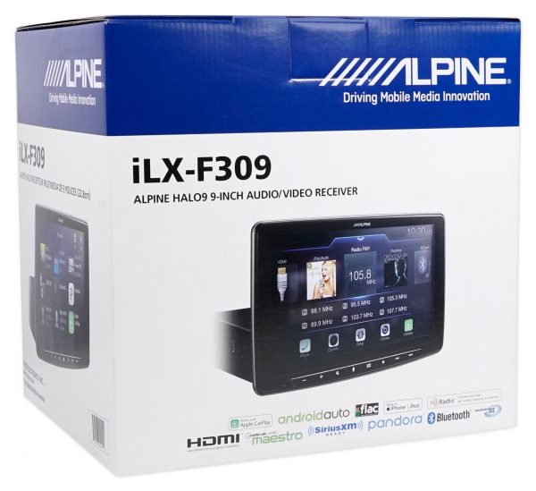 Alpine 9” Digital Media Bluetooth Receiver w  CarPlay For 1997-1998 Ford F-150 Online Sale