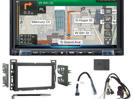 Alpine 7” Bluetooth w Navigation GPS Carplay For 2007-10 Chevrolet Cobalt For Sale