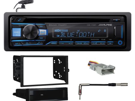 ALPINE Bluetooth CD Receiver USB AUX SiriusXM For 2003-05 Chevrolet Blazer Discount